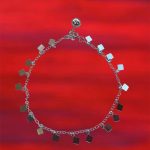 Tobillera Rombos con Llamador de Angeles