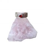 Anillo Midi Circón Rubí